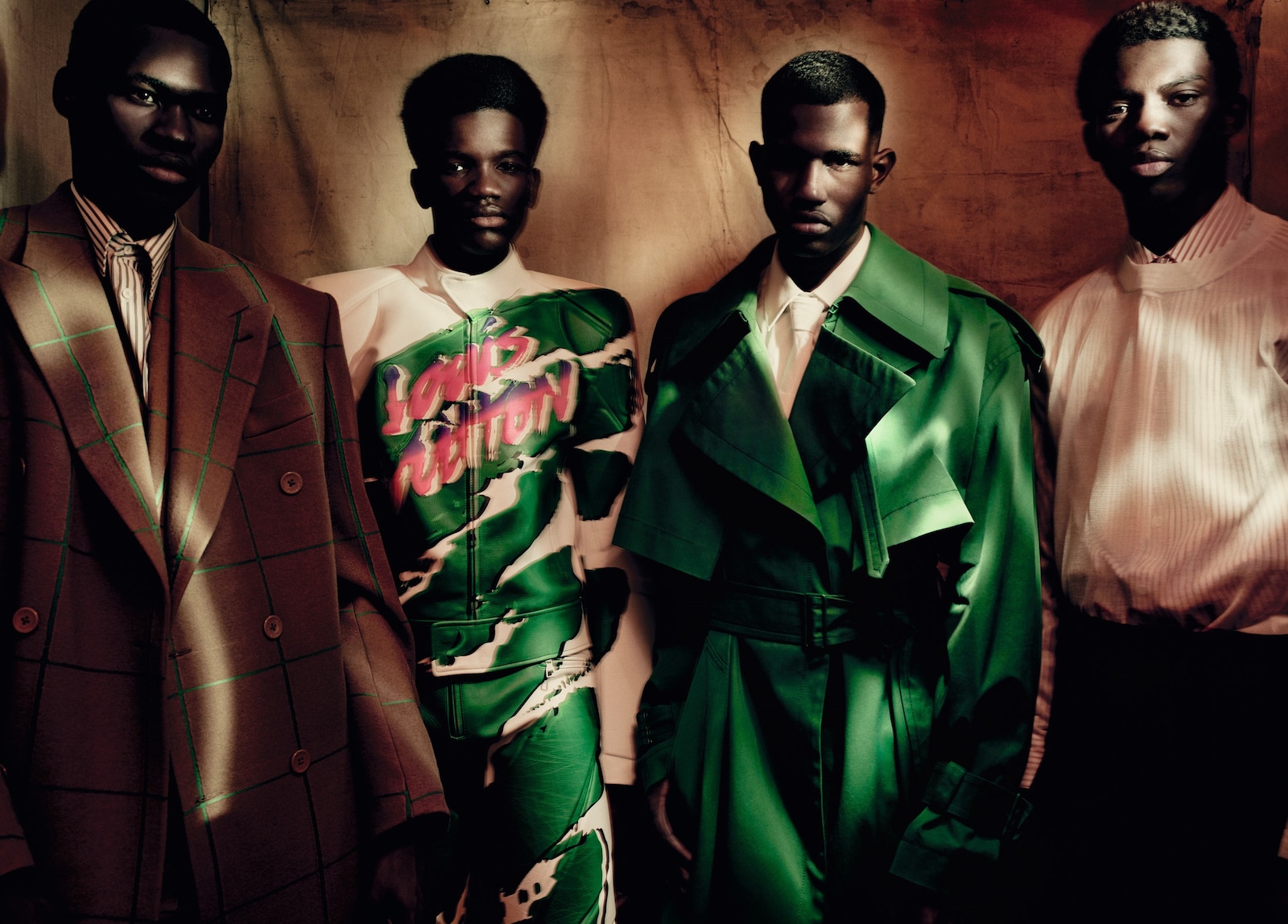 Louis Vuitton Ib Kamara stylist Paolo Roversi photographer