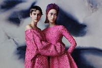 Valentino Pink PP Pierpaolo Piccioli show collection 2022