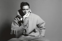 Bill Skarsgård for AnOther Magazine Autumn/Winter 2024