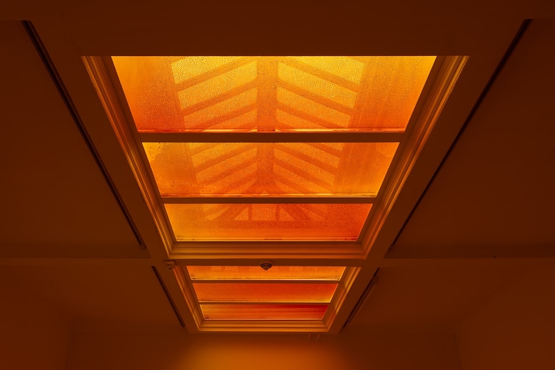 Installation view of Nat Faulkner. _Strong water_ 